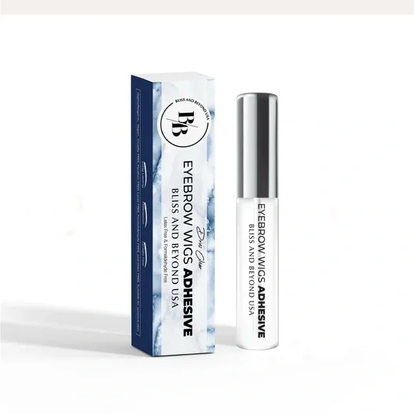Brand New Trimmable Real Hair Eyebrow wigs with adhesive. Both Dark Brown.